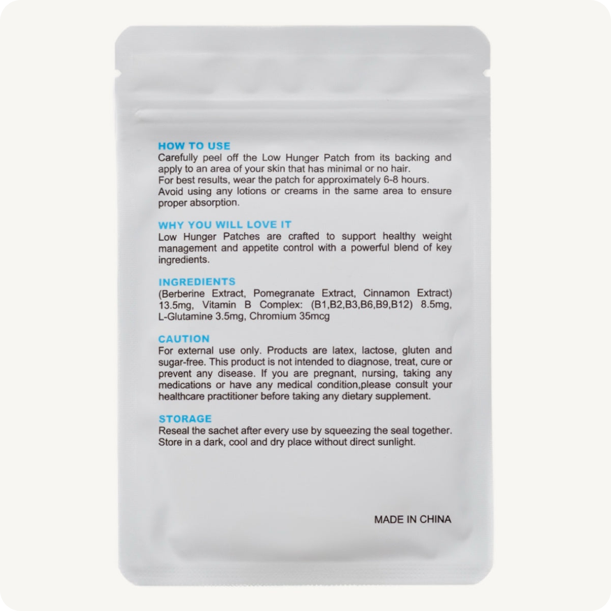 Energy Boost Patches