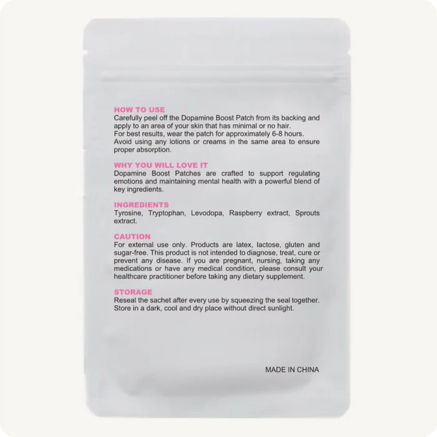 Dopamine Boost Patches