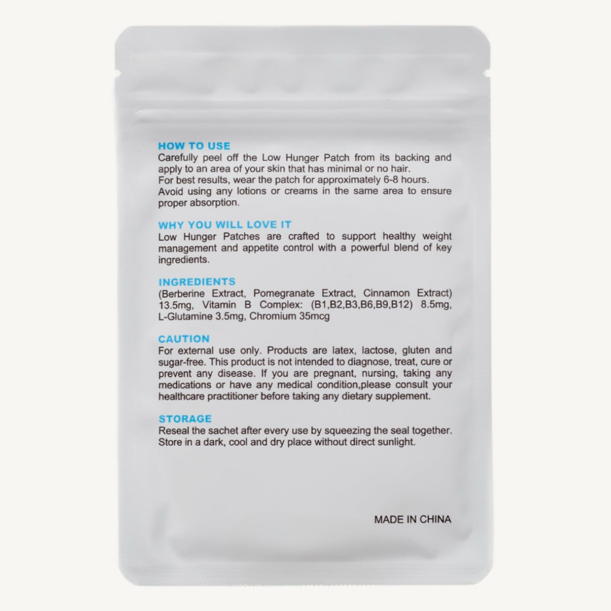 Low Hunger Patches