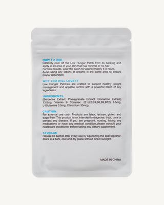 Low Hunger Patches